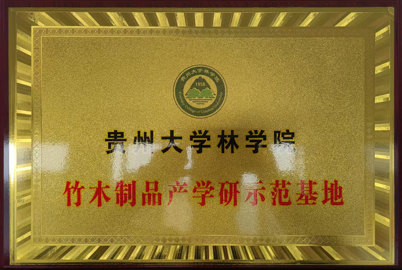 貴州大學林學院竹木製品產學研示範基地