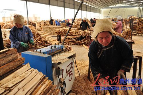榕江工業發展留住返鄉農民工
